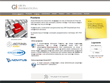 Tablet Screenshot of grupainformatyczna.pl